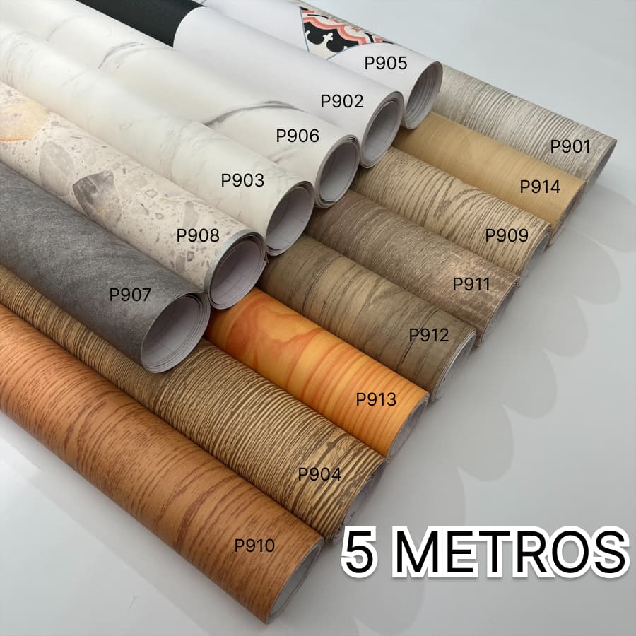 Adesivo Para Piso Vinilico Autocolante 5mx61cm , Chão De Quarto, Cozinha, Sala, Banheiro, Em Rolo