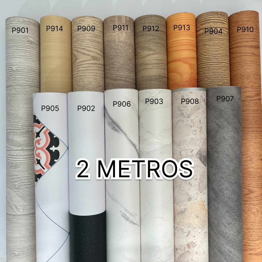 Adesivo Para Piso Vinilico Autocolante 2mx61cm Varios Modelos Lindos, Proprio Para Chão