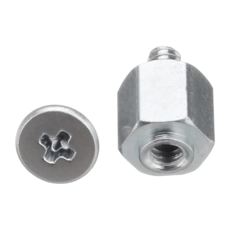Parafuso + Porca Sextavada Para Ssd M.2 Compatível c/ Asus e Asrock - Placa mãe PC, Notebook