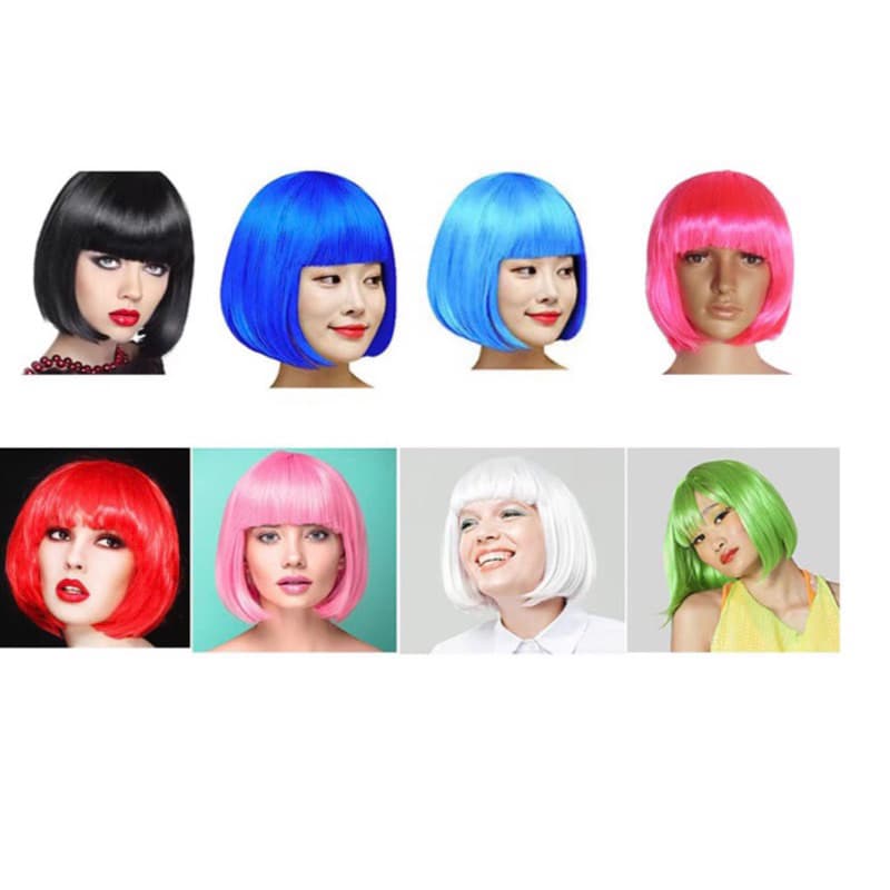 Peruca Channel Cores Variadas - Envio Já!