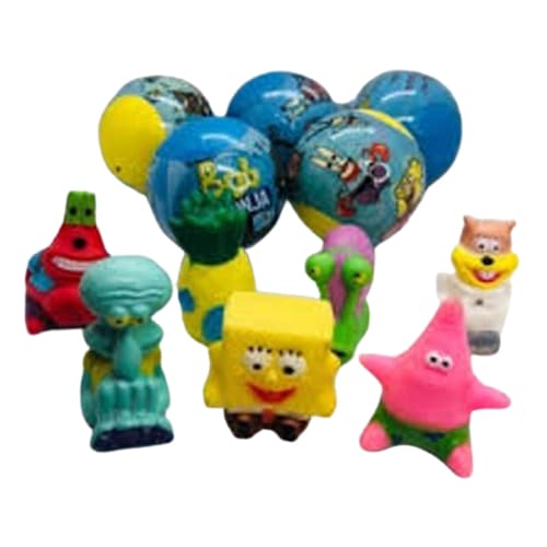 BOB ESPONJA Encapsulado lembrancinha de aniversário, arráia, festa (unidade, kit 3 e kit 5 cápsulas)