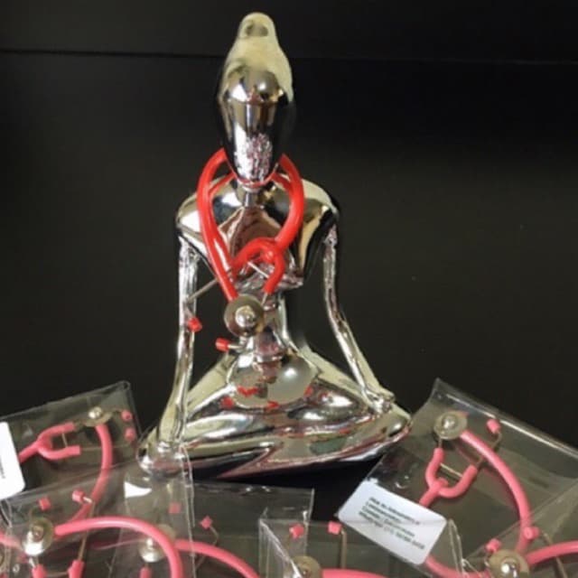 Mini Estetoscópio Decorativo (5 cm)