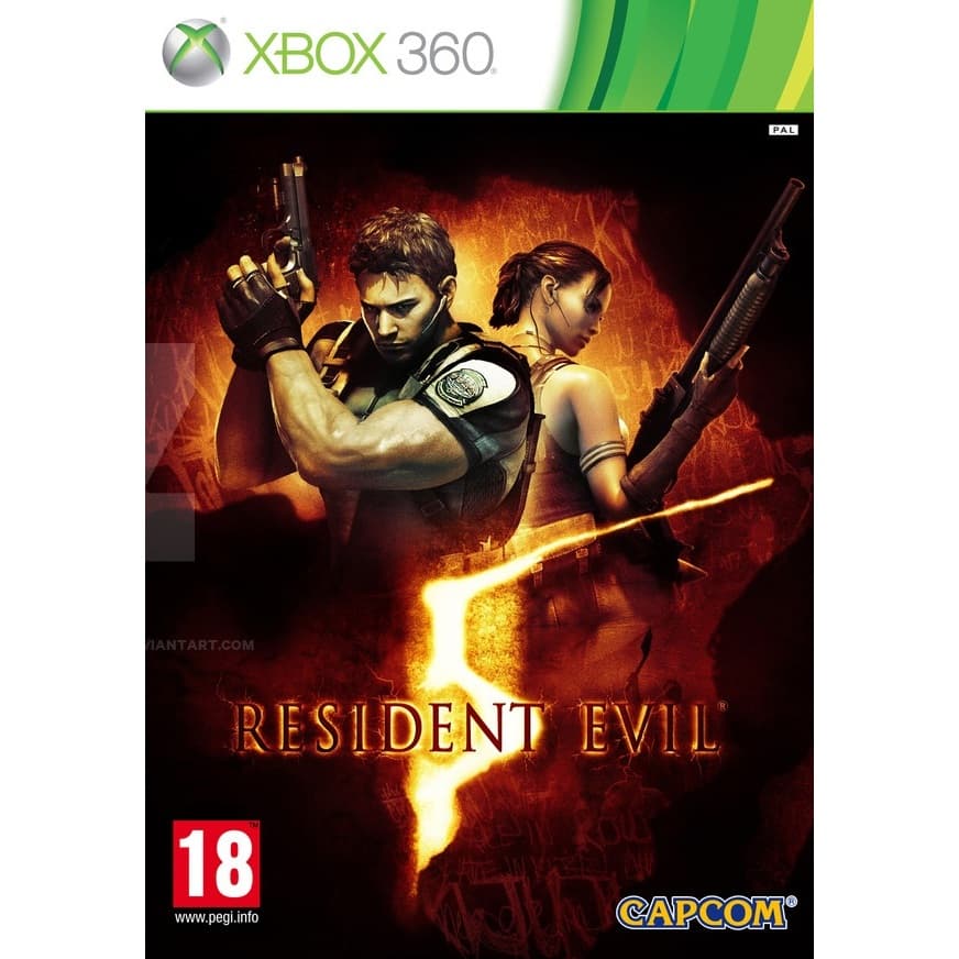 resident evil 5 midia fisica - xbox 360