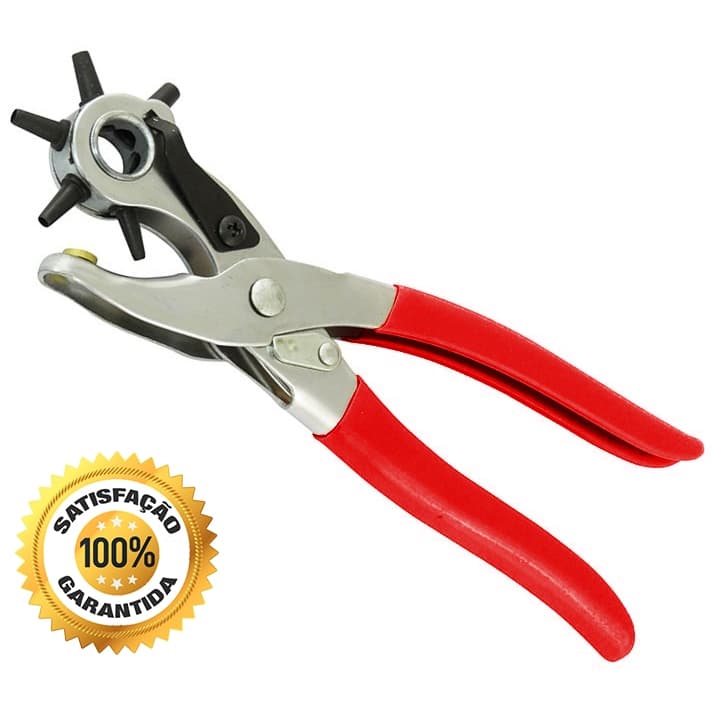 Alicate Vazador Furador Furar Couro Papelao Cartonagem.