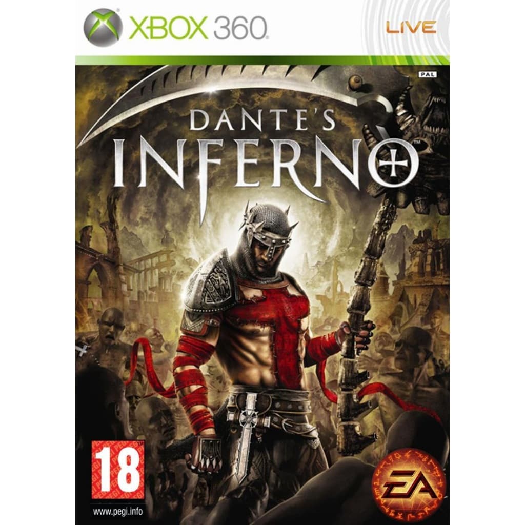 dante´s inferno midia fisica - xbox 360
