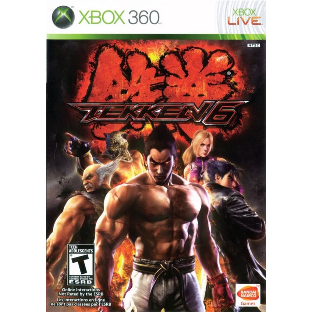 tekken 6 midia fisica - xbox 360