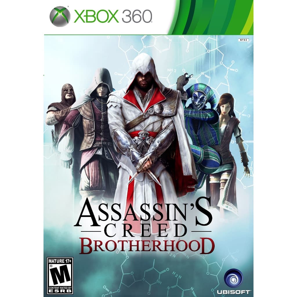 assassin´s creed brotherhood midia fisica - xbox 360