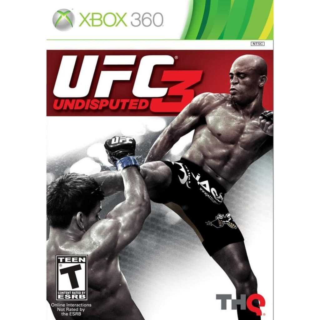 ufc 3 undisputed midia fisica - xbox 360