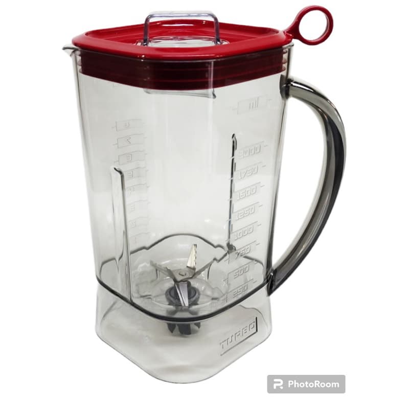 Copo Liquidificador Britânia Fortis Turbo Blq1300 /PLQ1600 /PLQ2000 vermelho  detalhe de fábrica na estética
