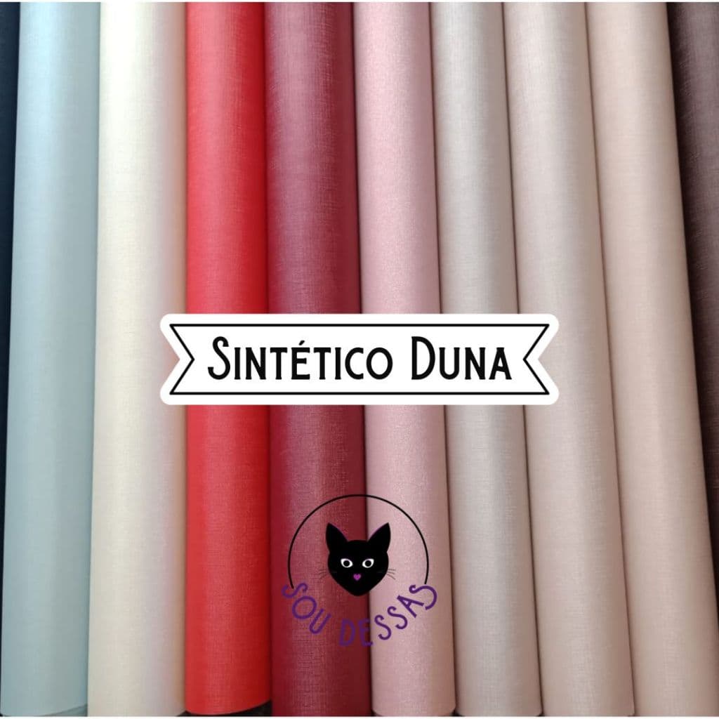 Sintético Duna Perolizado 0,8mm fundo em malha - 50cm x 140cm