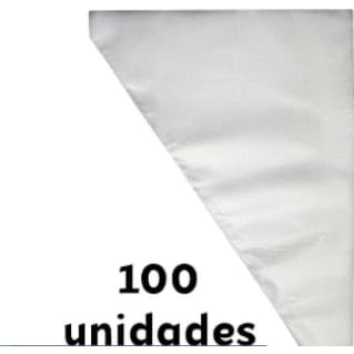 Saco De Confeitar Medio 100 Unidades Confeitaria Bolo Doce Cupcake PRONTO ENTREGA RJ