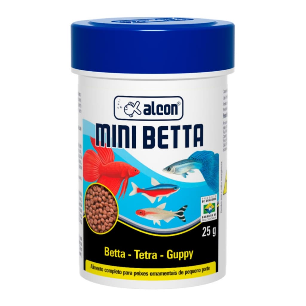 Alimento Alcon Mini Betta - 25g - Ração Peixe