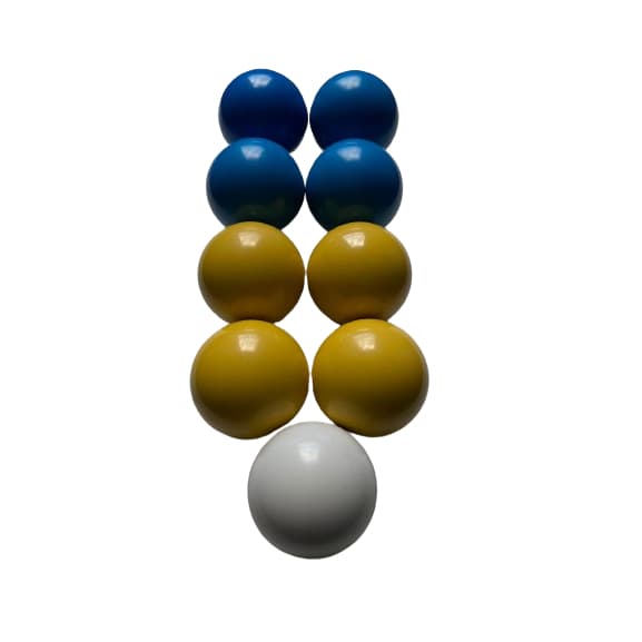 JOGO P/ SINUCA SNOOKER BILHAR 4X4X1  54MM