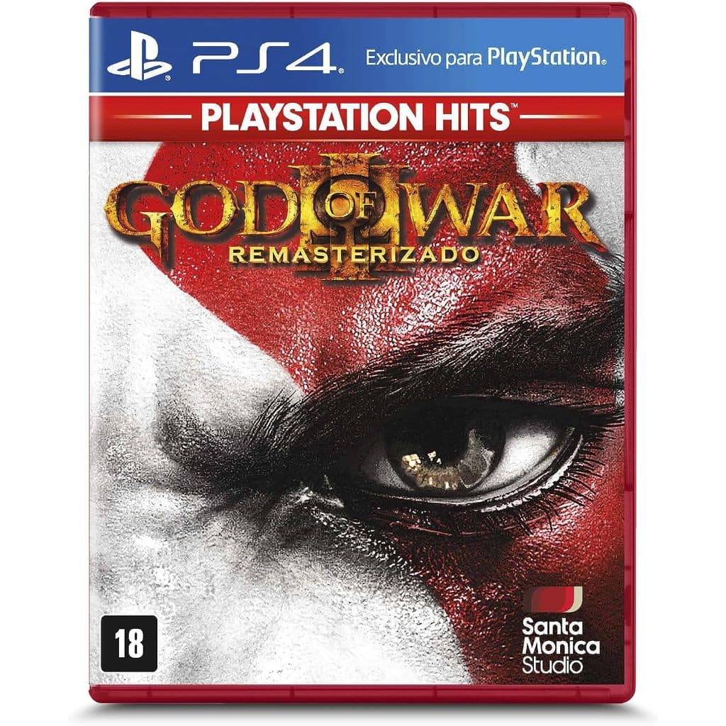 God Of War III Remasterizado Hits Ps4 Mídia Física Lacrado