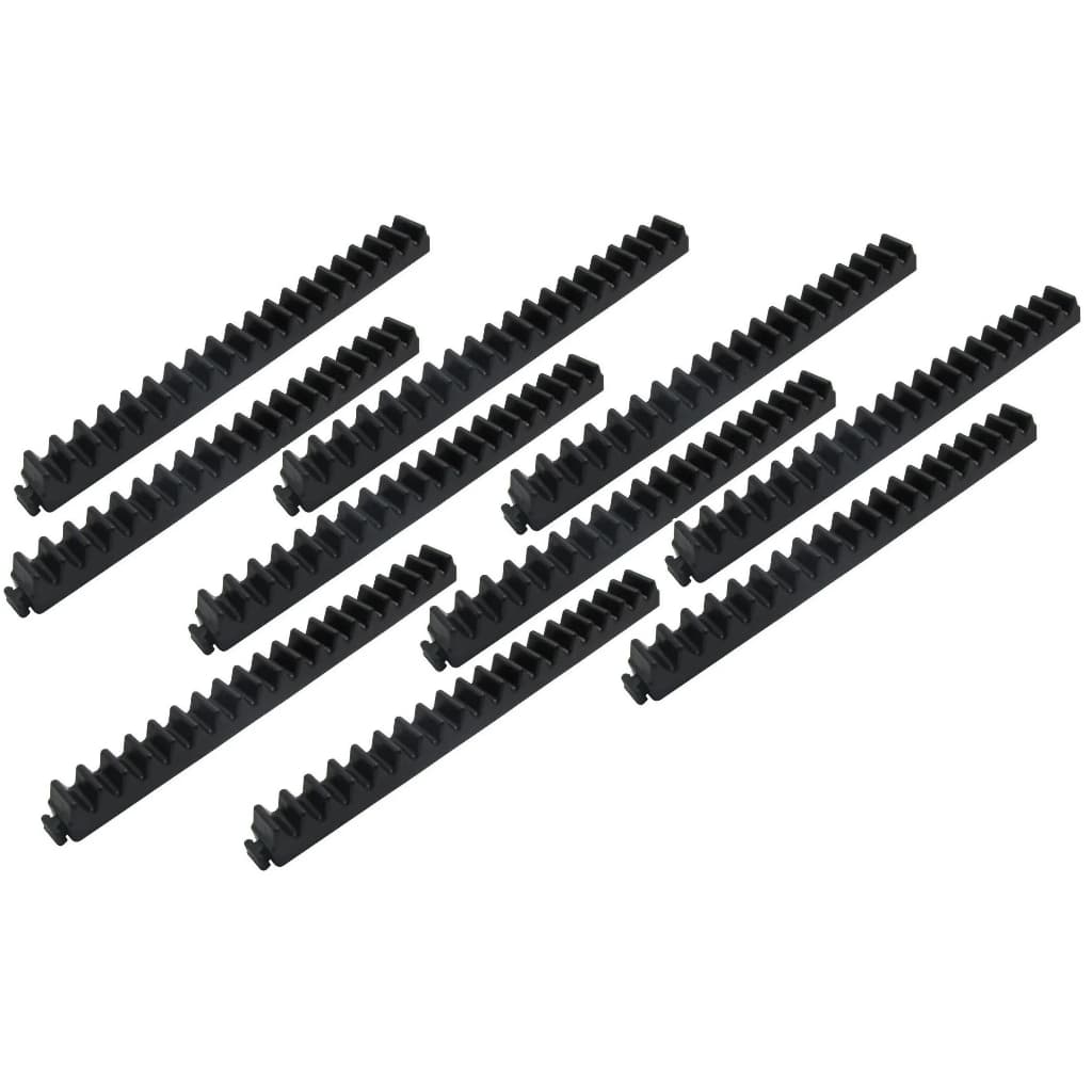 Kit 10 Gomo De Cremalheira 30cm Motor Portão Deslizante Ppa