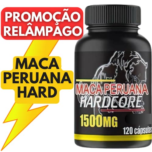 Maca Hardcore Original 1500mg 120 Caps