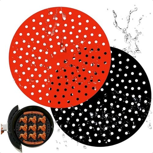 Tapete Redondo De Silicone P/airfryer Universal Fritadeira