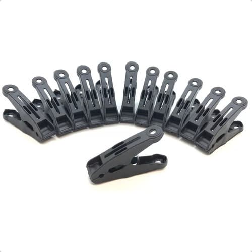 Kit 72 Prendedores Plástico Varal Roupa Pregador Reforçado