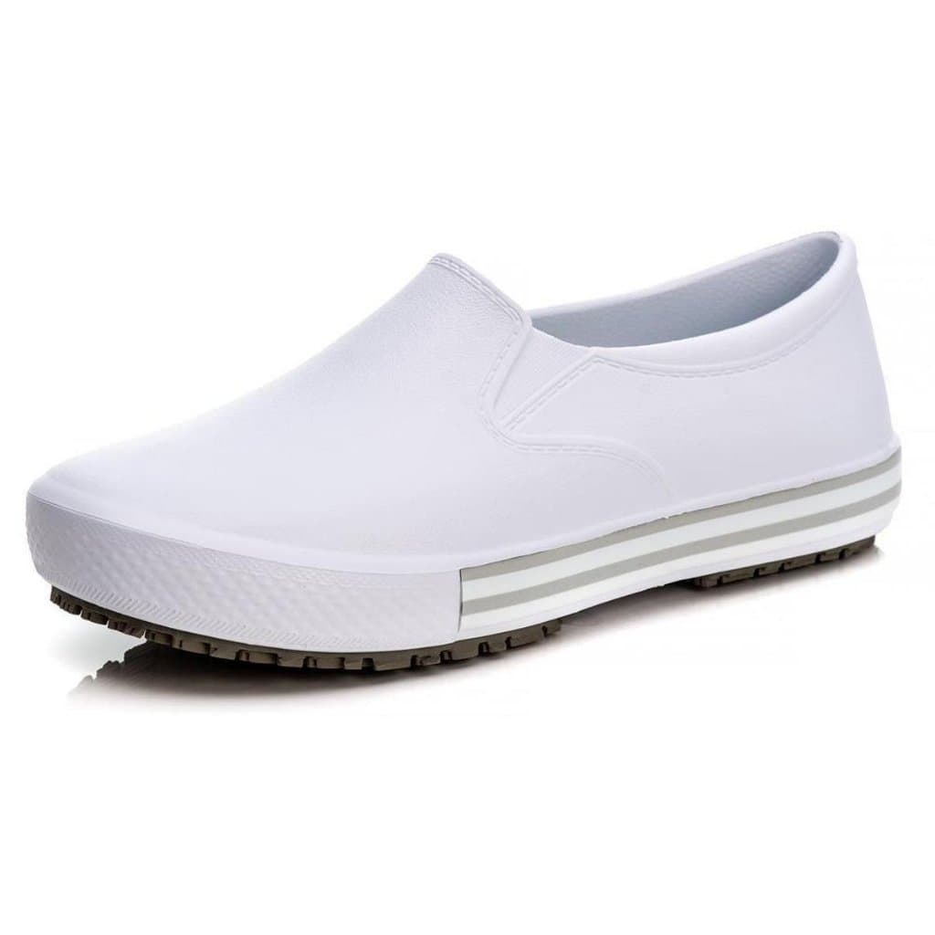 tênis branco unissex profissional bb80 enfermagem cozinha hotelaria rev2