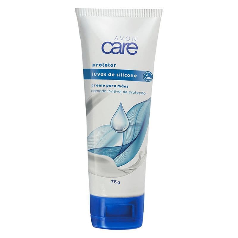 Creme Protetor para as Mãos Luvas de Silicone Avon Care 75g
