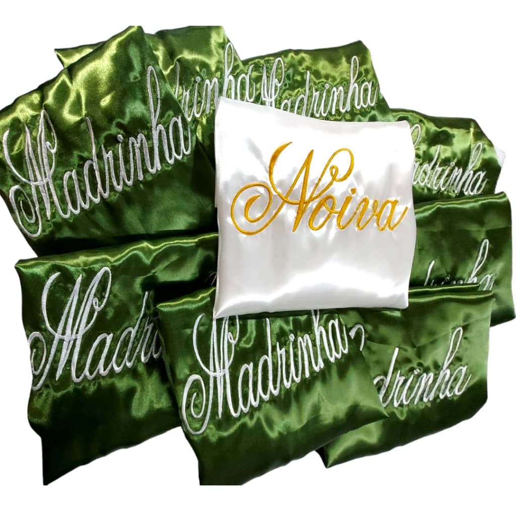 robe verde feminino casamento noiva madrinhas tecido cetim manga curta