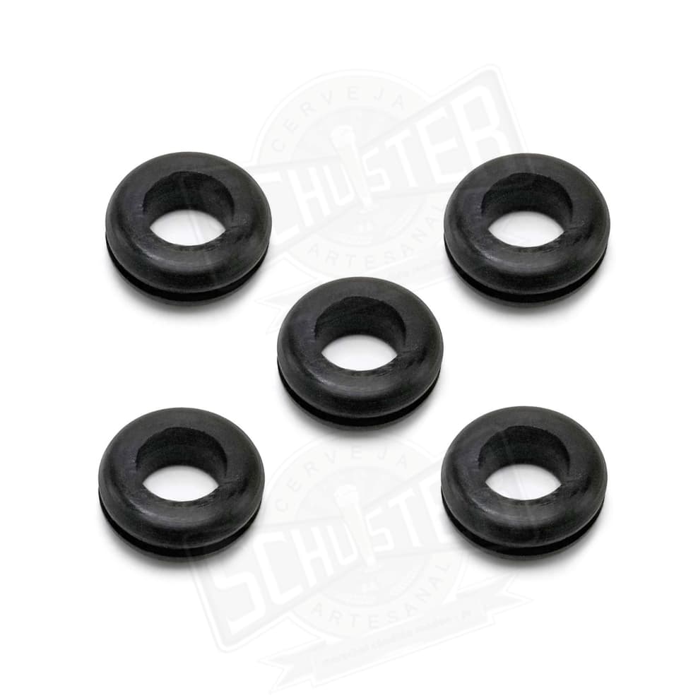 5 Vedante para Airlock Anel de Vedação Cerveja Artesanal Hidromel e Vinho