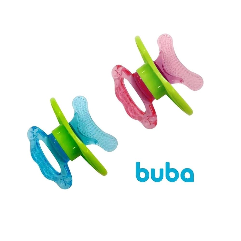 Mordedor Chupeta Massageador De Gengiva - Buba + 4 Meses