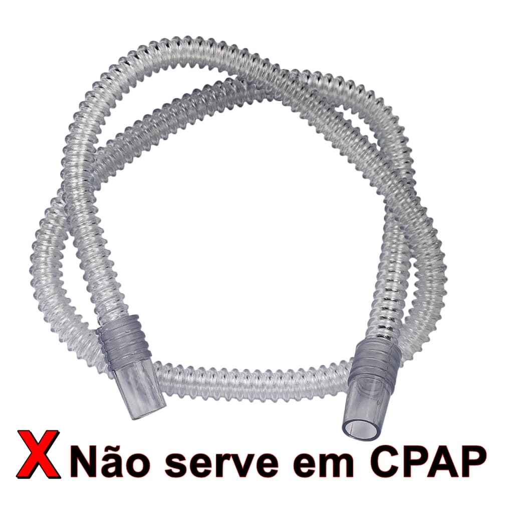 Tubo Traqueia Nacional compativel com inaladores Pulmosonic- Possui Anvisa e NF