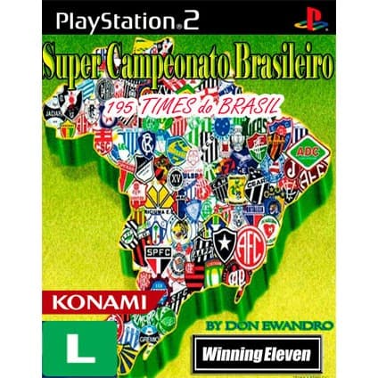 Super Campeonato Brasileiro 195 Clubes Playstation 2 / PS2