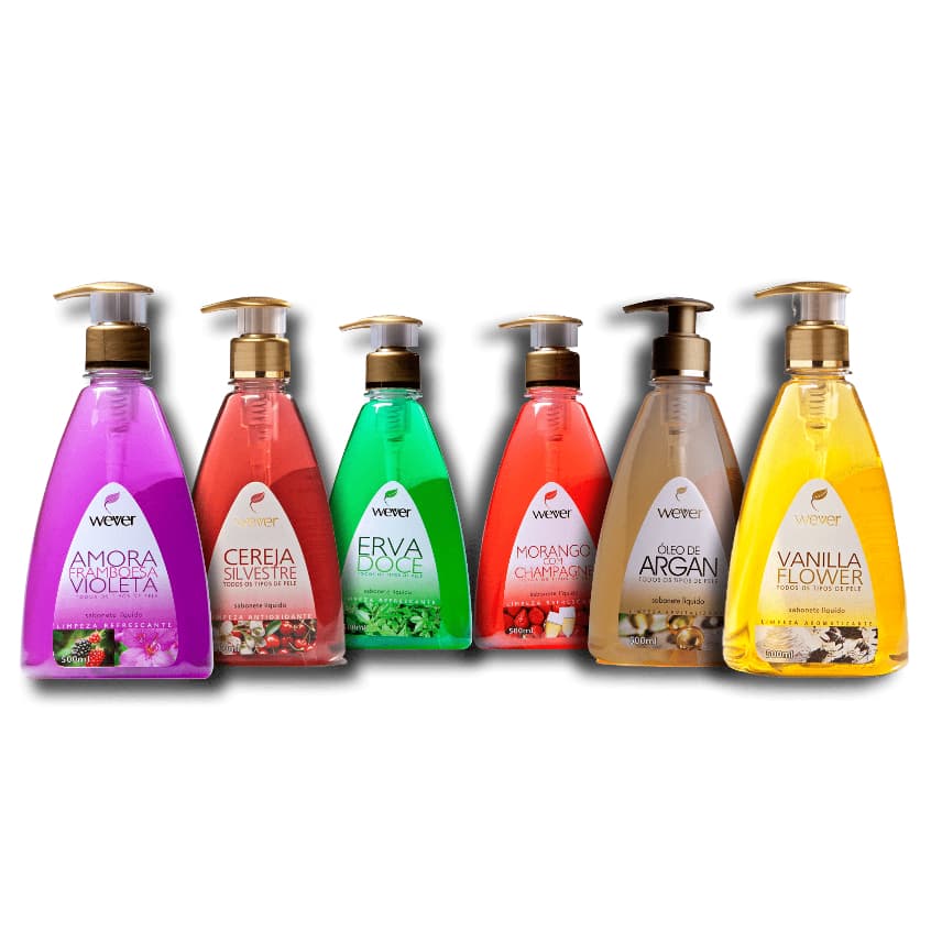 Sabonete Líquido Wever 500 ml - Fragrâncias