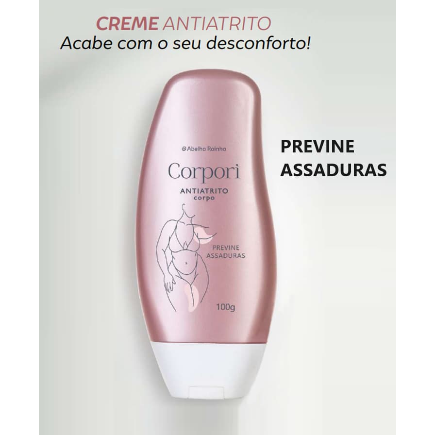 Creme Hidratante Corporal Antiatrito Corpori - Abelha Rainha 100g