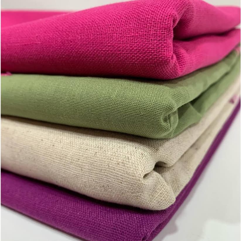 Tecido Linho Misto com Viscose Premium – Elegante, Leve e Confortável 1.40 de largura venda no metro