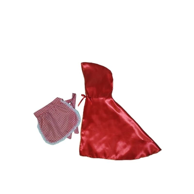 Kit Fantasia Chapeuzinho vermelho Adulto e Infantil