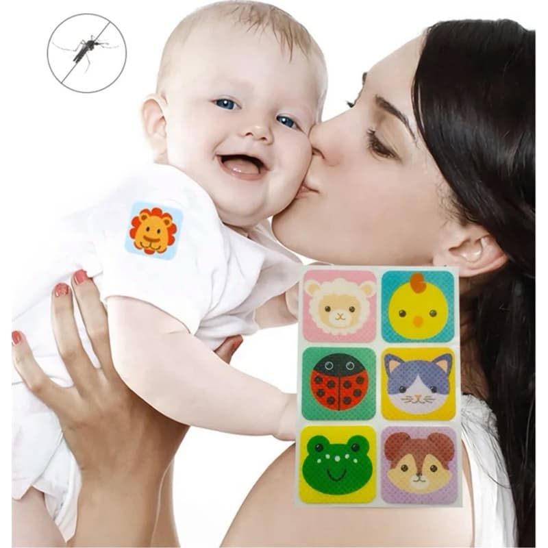 Kit 36 Repelente Adesivo Citronela Sai Mosquito