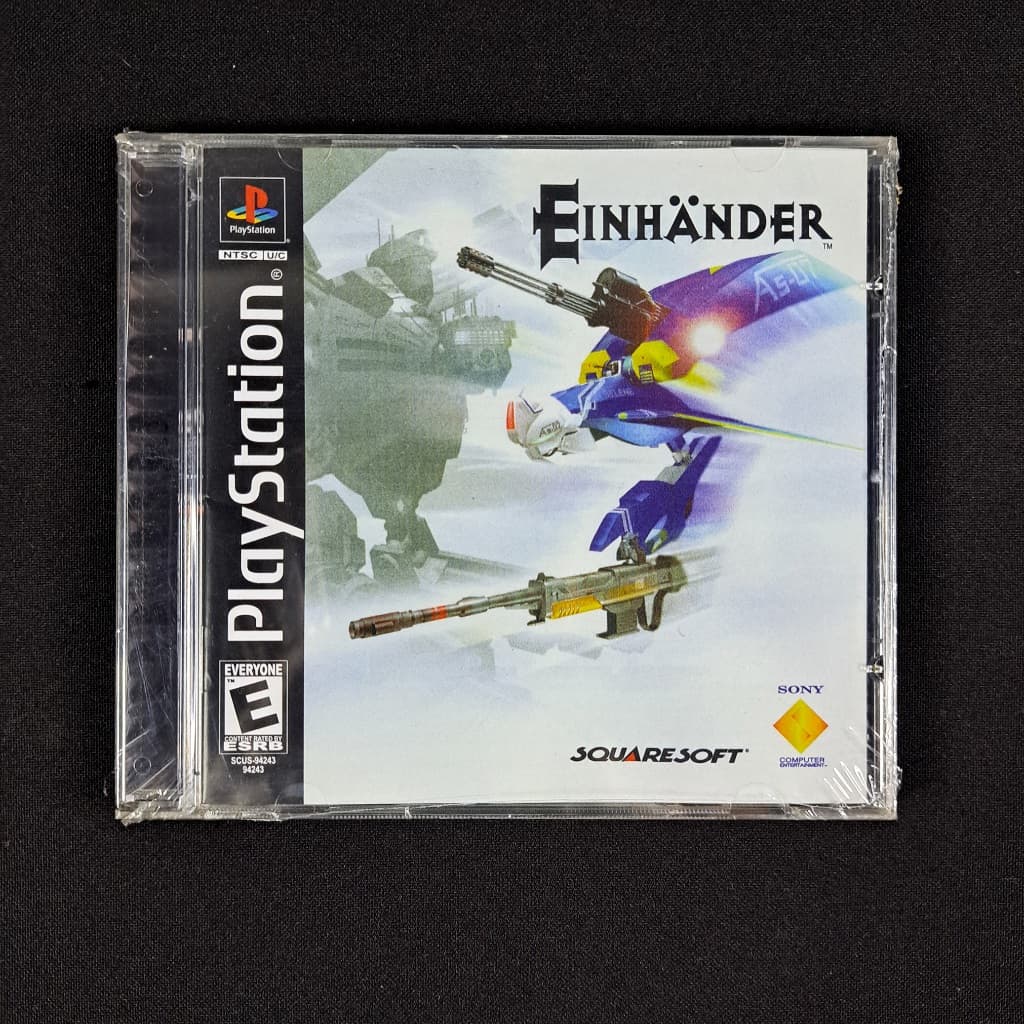 Einhander Repro Prensado Novo Ps1 - Playstation 1 - CD Mídia Prata