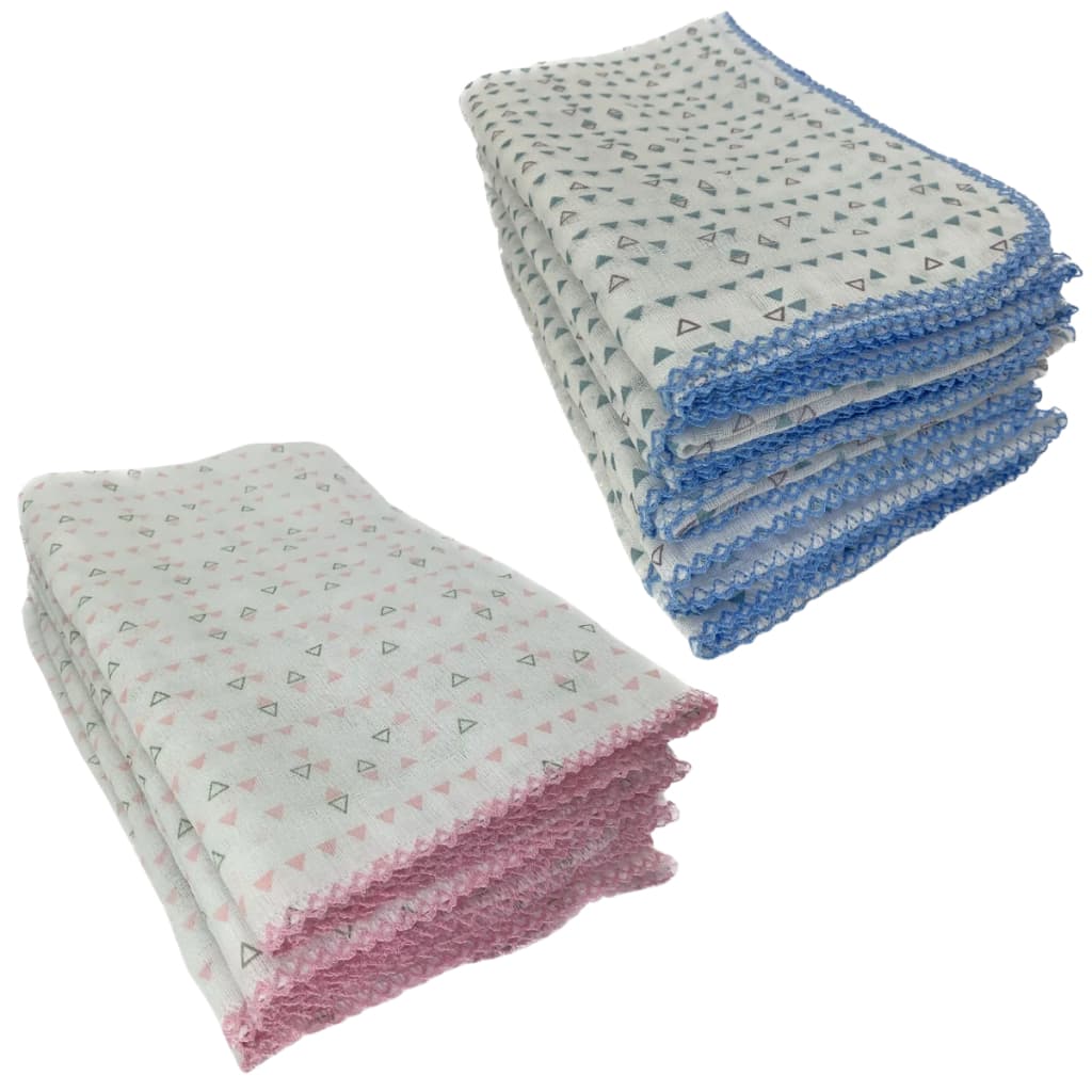 Kit Com 3 Toalha Fralda Cremer 70x120cm Com Croche