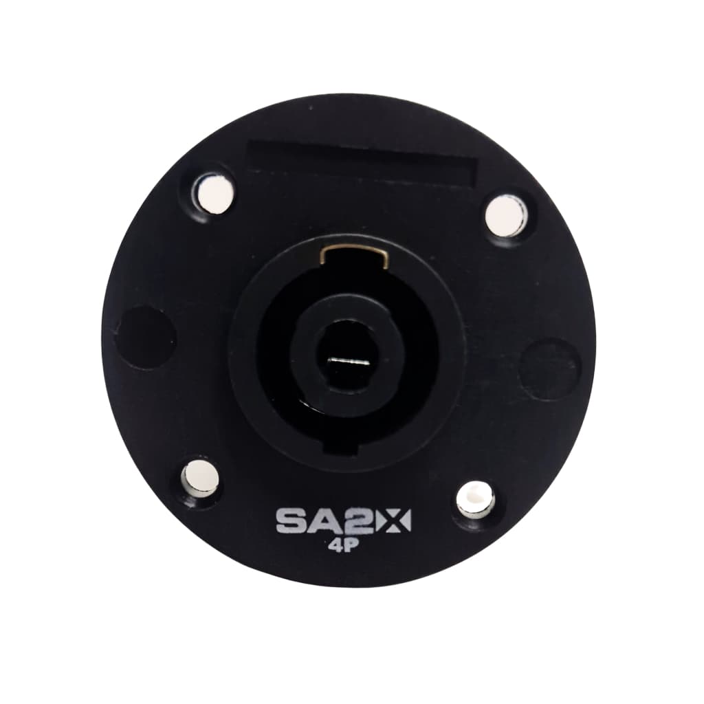 Plug Speakon Fêmea Painel 4 Polos - Santo Angelo -sa2x