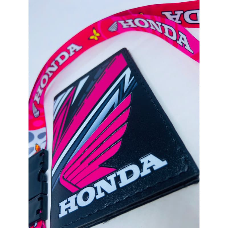 Carteira feminina para mulher com chaveiro cordão de borboletas