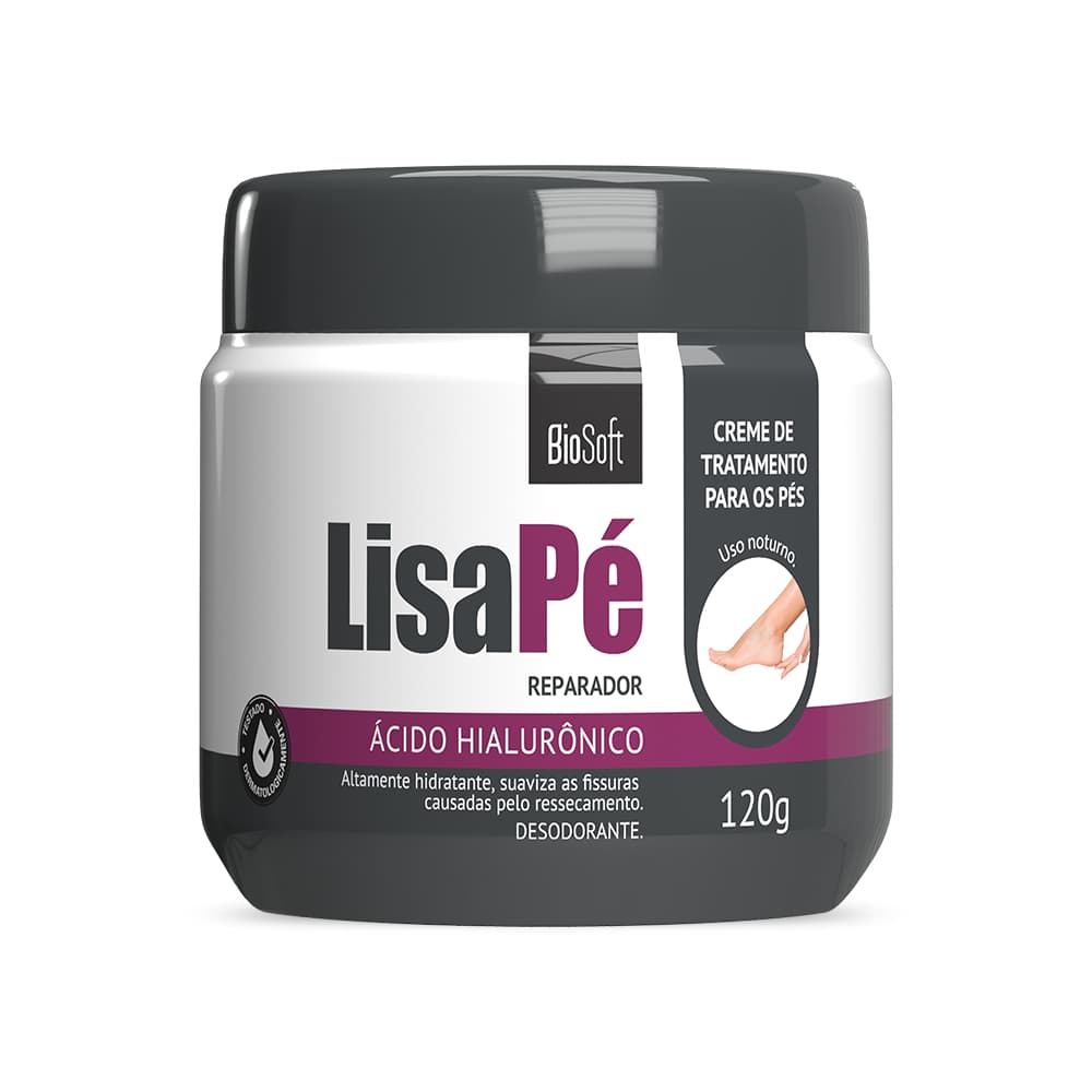 Creme Hidratante Lisa Pé Ácido Hialurônico