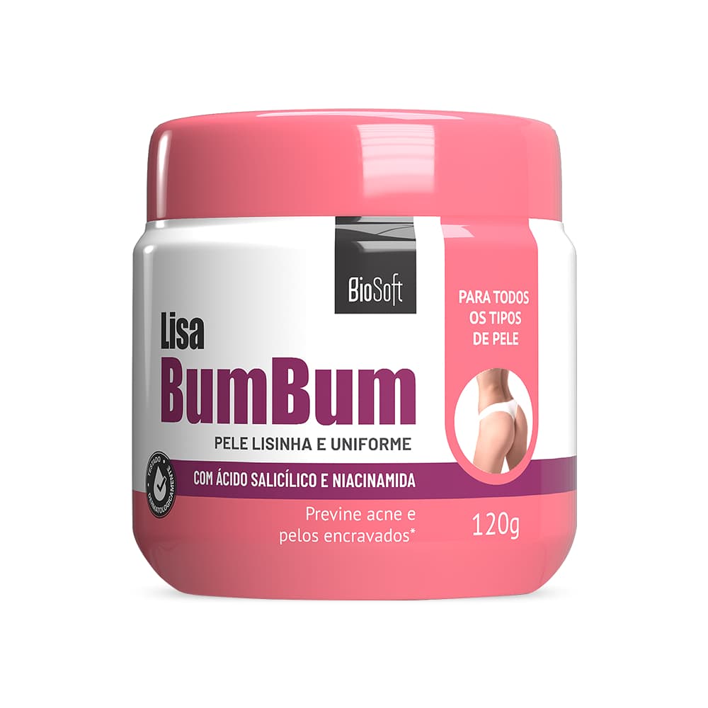 Creme Lisa Bumbum Bio Soft 120g (Bumbum Lisinho)