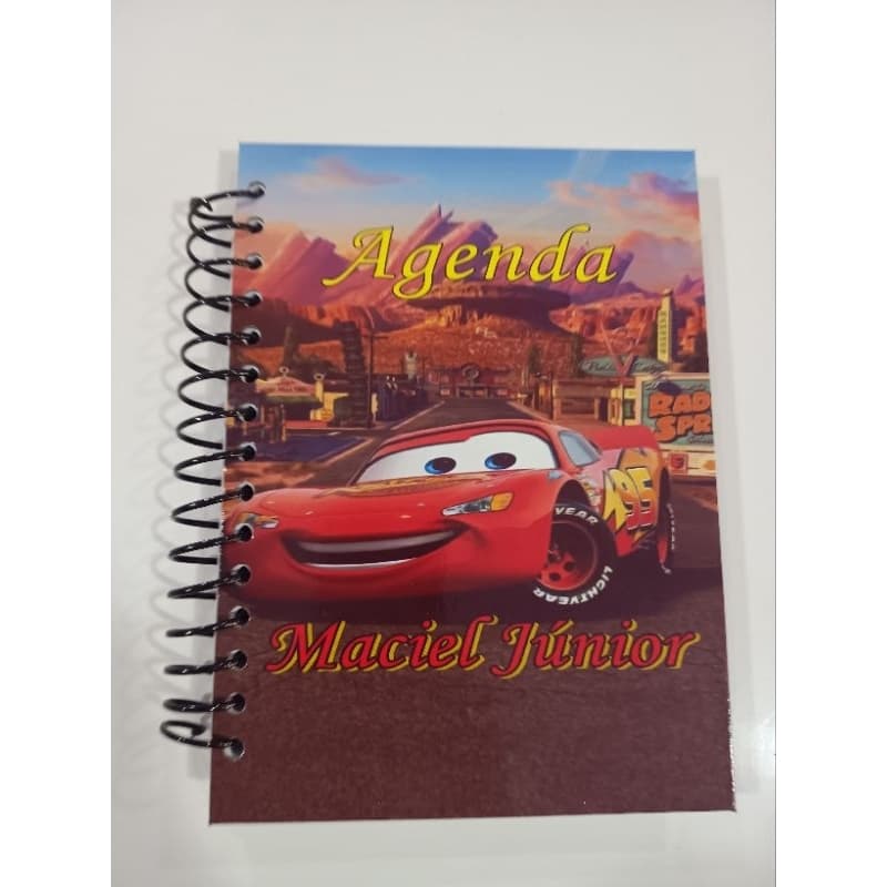 Agenda escolar, agenda de creche, escolinha, personalizada, capa dura