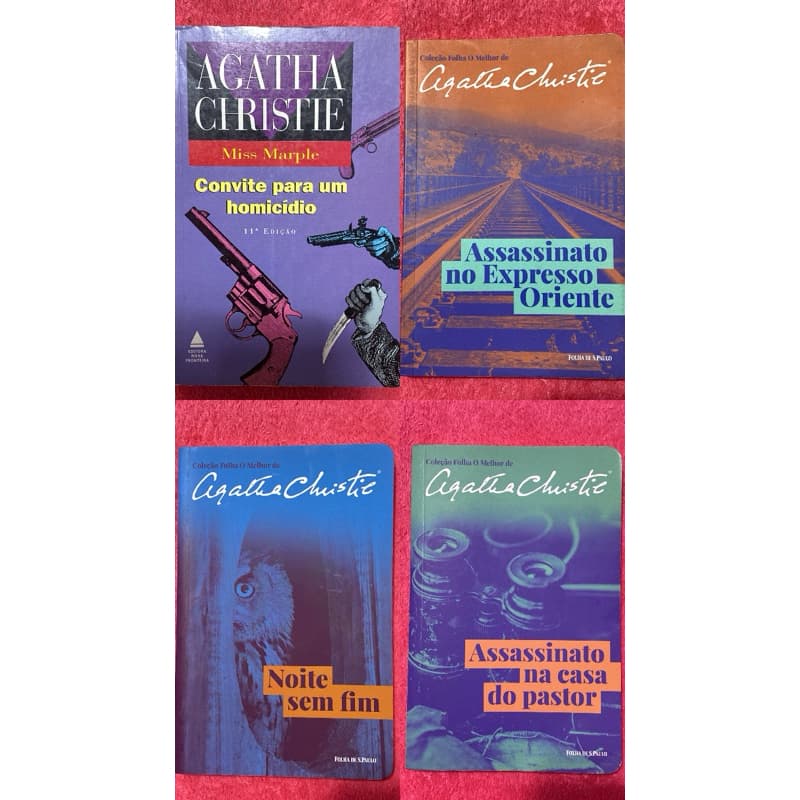 Desapego Livros Agatha Christie - usados