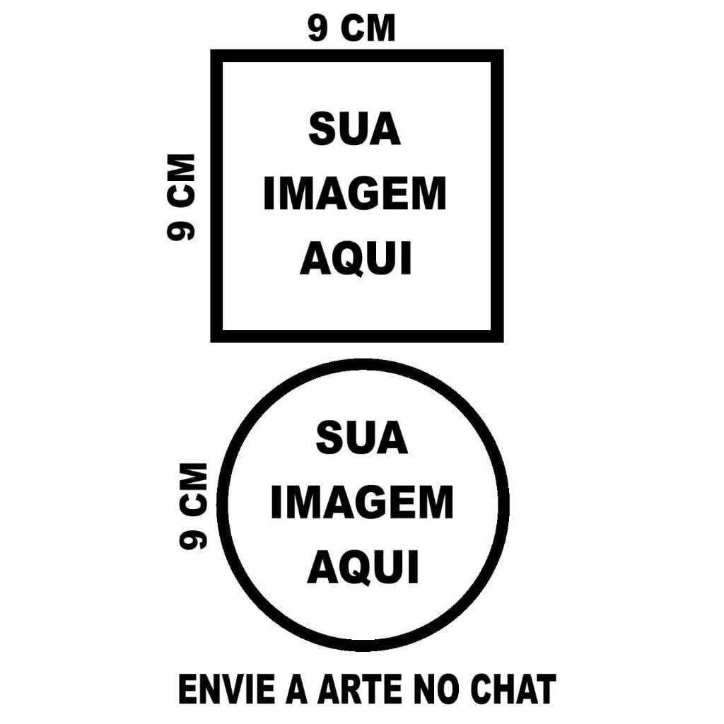 Patch de Banda Personalizado 9 cm x 9 cm - 1 Unidade - Rock, Heavy, Death, Doom, Thrash, Black Metal