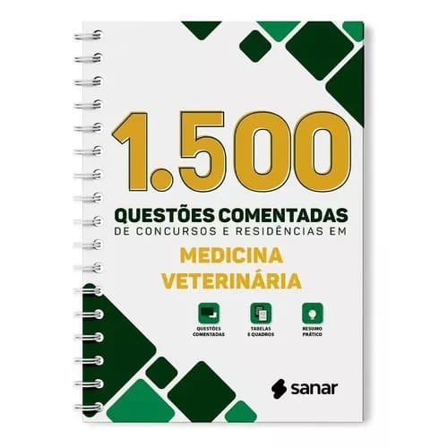 1500 Questões Comentadas De Concursos Em Medicina Veterinária