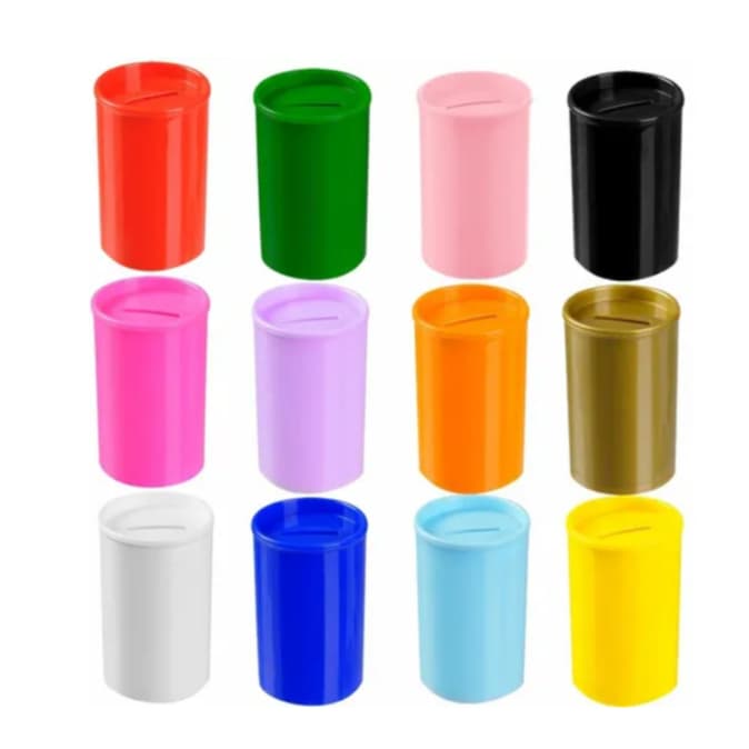 25 Cofrinho plástico lembrancinha para personalizar