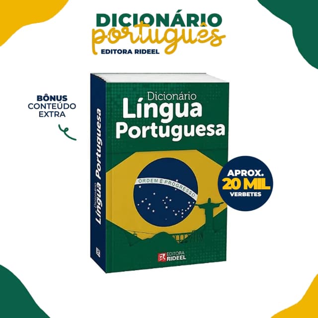 Mini Dicionário Escolar Língua Portuguesa Em Português