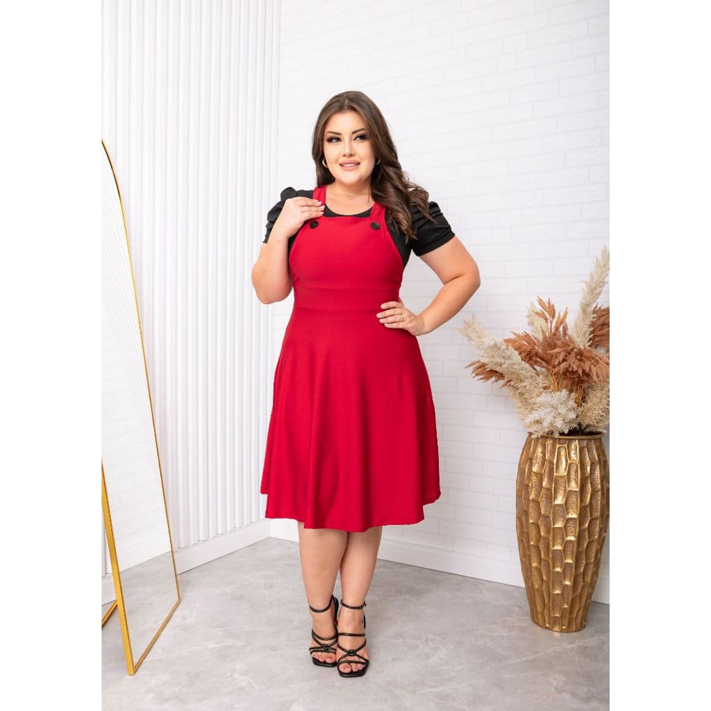 Salopete Jardineira Moda Evangélica Chic Lançamento 2021