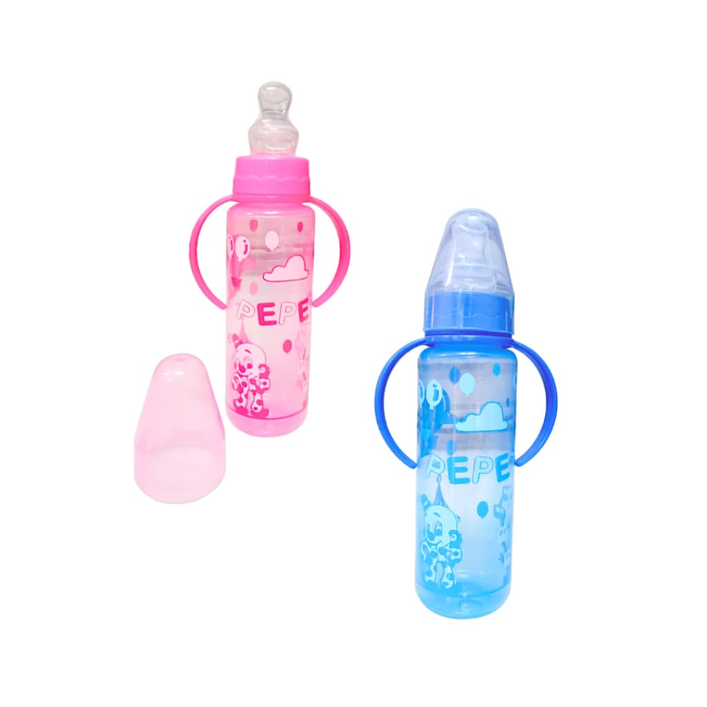 Mamadeira Plus Color 240ml c/ alça (4548- 4561)