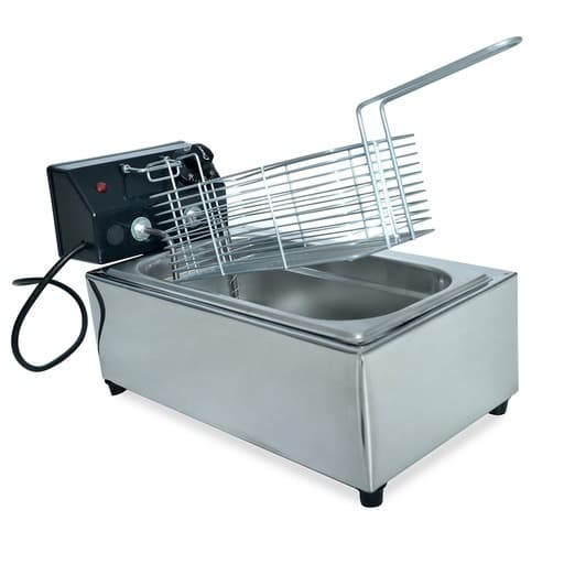 Fritadeira Elétrica 3 litros 1 cuba  LINHA INDUSTRIAL OFERTA!