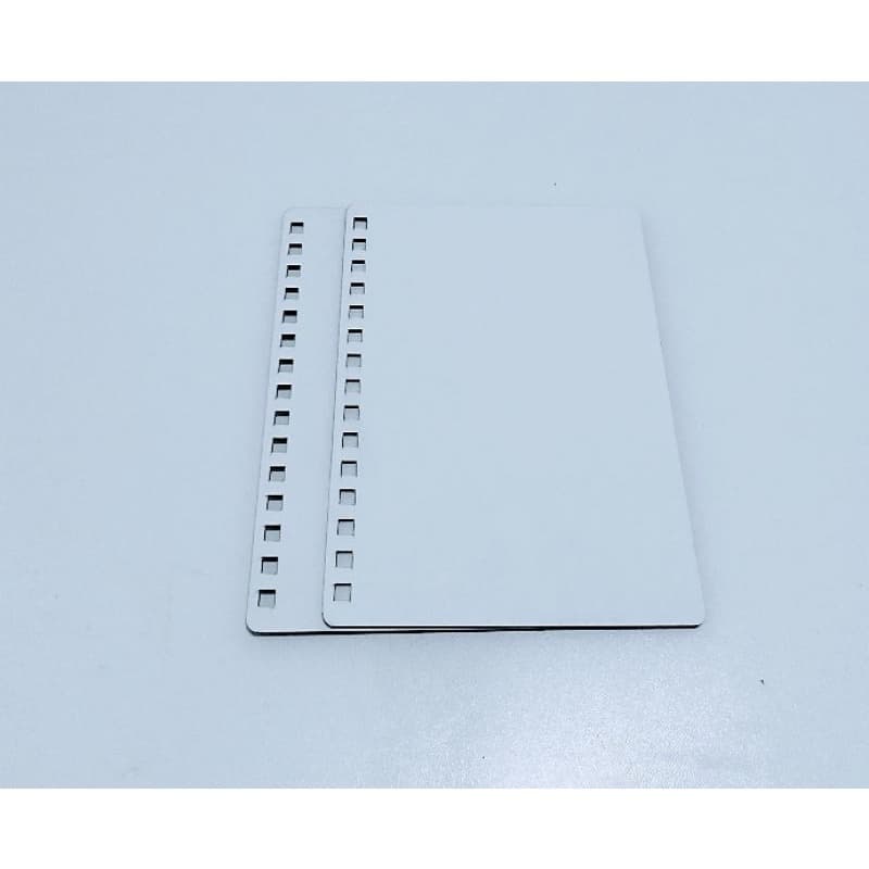 3 PARES DE CAPAS DE AGENDA EM MDF PARA SUBLIMAÇÃO.